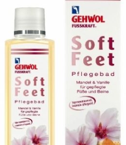 soof feet mandel og vanilie fodsæbe der er god til fodbad